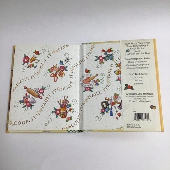 Mary Engelbreit's Spring Easy Craft Book Mini Hardcover by Charlotte Lyons 1997 - Picture 10 of 10